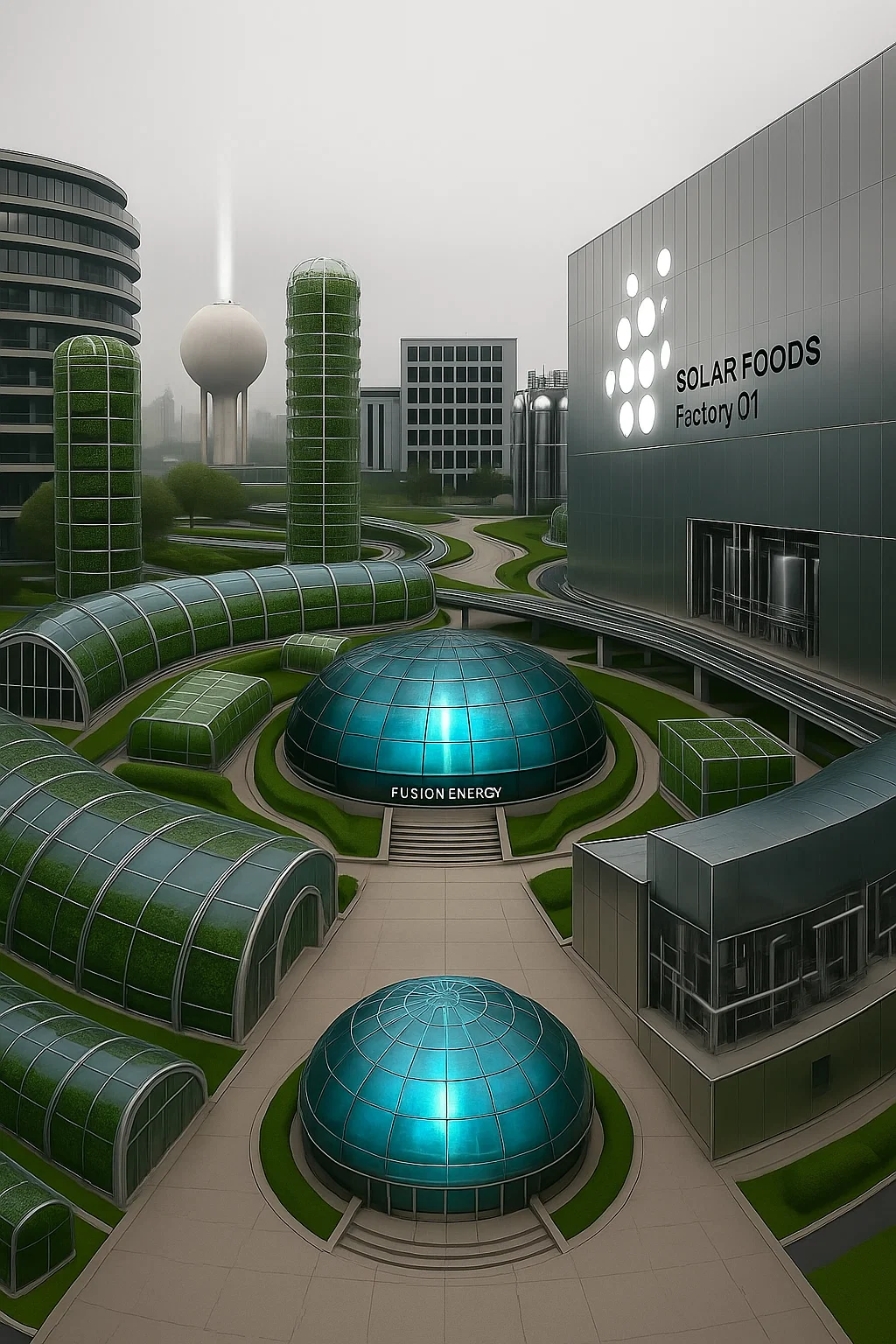 Urban Autarky & Solar Foods